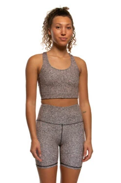 Kinley Bike Shorts - Prints -Outlet Aqua Surf Wears Store Active Bottom Kinley Front Savannah SAV 101520