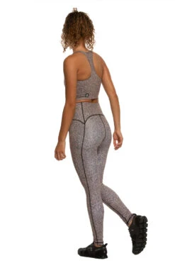 Reagan Leggings - Prints -Outlet Aqua Surf Wears Store Active Bottom Reagan Side Savannah SAV 101520