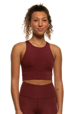 Rae Sports Bra - Port -Outlet Aqua Surf Wears Store Active Top Rae Front Port PORT 101520 b3fc1744 1021 483c b3ca 568e15288892