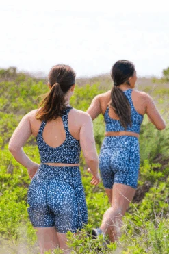 Kinley Bike Shorts - I Heart U 13 Kinley Bike Shorts - I Heart U -Outlet Aqua Surf Wears Store Activewear Bottoms Kinley Print Back 2 IHEARTU Lifestyle Sara Angie 031121