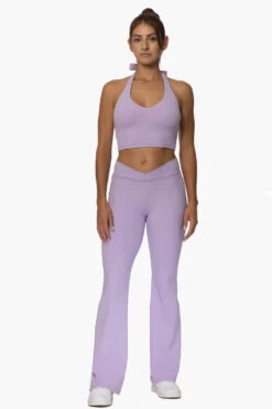Makaha Flare Pant - Taro 9 Makaha Flare Pant - Taro -Outlet Aqua Surf Wears Store Activewear Bottoms Makaha Taro Front Karol 101822