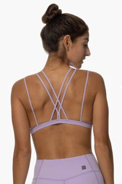 Calicoan Lace Sports Bra - Taro -Outlet Aqua Surf Wears Store Activewear Tops Calicoan Taro Back Karol 101822