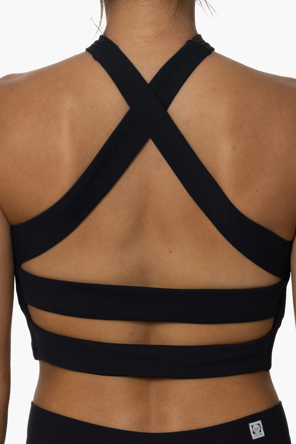 Pupukea Cross Over Sports Bra - Black 8 Pupukea Cross Over Sports Bra - Black - Image 8