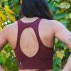 Rae Sports Bra - Port
