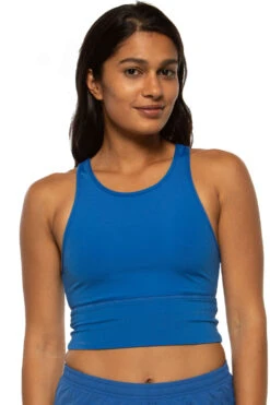 Rae Sports Bra - Olympia Blue -Outlet Aqua Surf Wears Store Activewear top Rae Front Olympian Blue OLYMPB 112020 1aa8a84a 5456 44ad a931 67efcf3dc6dc