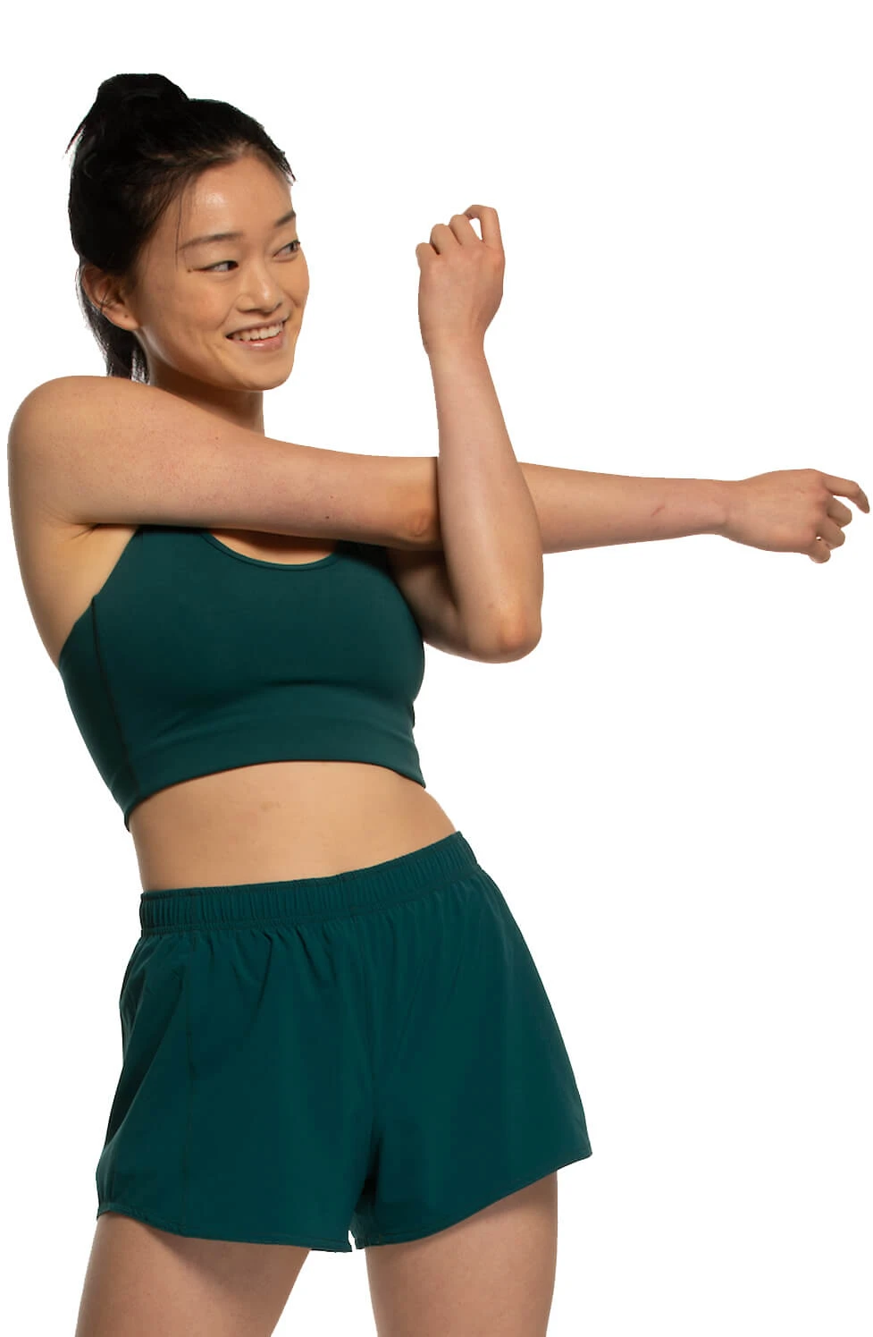 Janie High Waisted Run Short - Peacock 10 Janie High Waisted Run Short - Peacock - Image 10