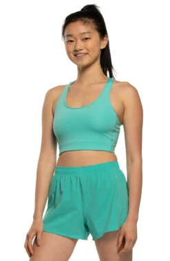 Janie High Waisted Run Short -Turquoise 9 Janie High Waisted Run Short -Turquoise -Outlet Aqua Surf Wears Store Activewear Bottoms Janie Solid Side Turq Christine 042221 d0ad4d3b fefb 4428 a103 87e66b8b5b1b