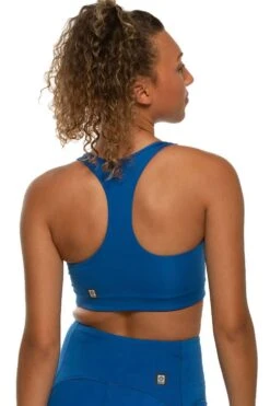 Faith Racerback Sports Bra 25 Faith Racerback Sports Bra -Outlet Aqua Surf Wears Store Activewear Faith Back Olympic Blue OlympB 101420