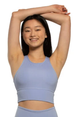 Rae Sports Bra - Lavender -Outlet Aqua Surf Wears Store Activewear Tops Rae Solid Front Lavender LVND Christine 042221 c9b9a1d3 70e8 480c a3ee 8568829771f3