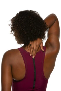 Anique Water Polo Suit - Cabernet -Outlet Aqua Surf Wears Store Anique Solids Onesies Detail Cabernet CAB 061620 2cb0ff2f 63fc 42c2 acc5 765847faddfa