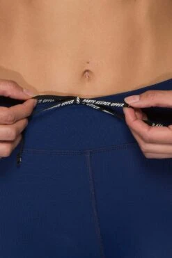 Byron Capri Leggings -Outlet Aqua Surf Wears Store BYRON NAVY DRAWSTRING 031618