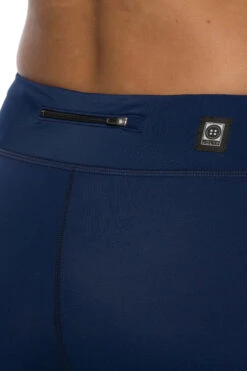 Byron Capri Leggings -Outlet Aqua Surf Wears Store BYRON NAVY ZIPPER 031618