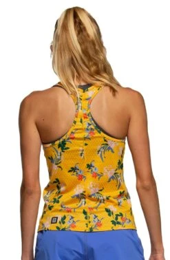 Dara Run Singlet -Outlet Aqua Surf Wears Store Dara Print Top Back Bixby BIXBY 031620