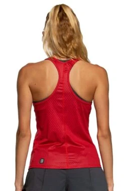 Dara Run Singlet -Outlet Aqua Surf Wears Store Dara Solids Tank Back Red RED 031620