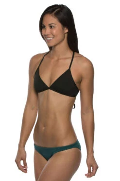 Europe Bikini Bottom - Black -Outlet Aqua Surf Wears Store EUR PEAC S 032318