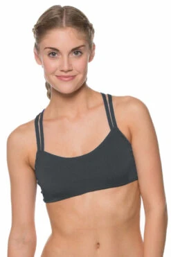 Fendrick Bikini Top - Black -Outlet Aqua Surf Wears Store FENDRICK ASP F