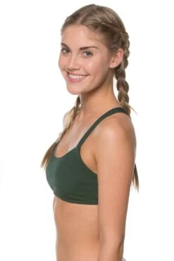 Fendrick Bikini Top - Black -Outlet Aqua Surf Wears Store FENDRICK PINE S