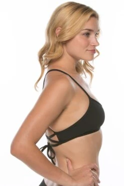 Grayson Bikini Top - Black -Outlet Aqua Surf Wears Store GRAYSON BLK S
