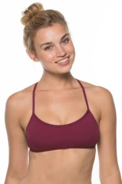 Grayson Bikini Top - Black -Outlet Aqua Surf Wears Store GRAYSON CAB F