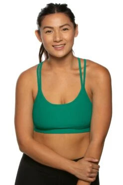 Riley Sports Bra 39 Riley Sports Bra -Outlet Aqua Surf Wears Store RILEY EMRLD F 051319