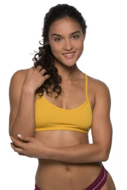 Ryan Bikini Top - Mustard
