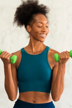 Rae Sports Bra - Peacock