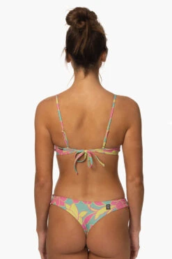 Summer Bikini Bottom - Treasure Island -Outlet Aqua Surf Wears Store Surf Bottoms Summer Print TreasureIsland Back MiaClark 011623