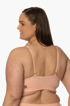 Amelia Bikini Top - Coronado -Outlet Aqua Surf Wears Store Surf Tops Amelia Solid Coronado BackSide AdrianaK 011923