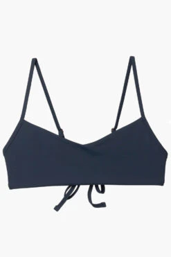 Hikari Bikini Top - Laguna 9 Hikari Bikini Top - Laguna -Outlet Aqua Surf Wears Store Surf Tops Hikari Solid Laguna Flatlay Front Jocelyn 010423