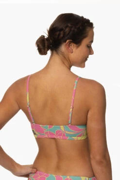 Mia Bikini Top - Treasure Island 7 Mia Bikini Top - Treasure Island -Outlet Aqua Surf Wears Store Surf Tops Mia Prints TreasureIsland BackSide MiaClark 011623