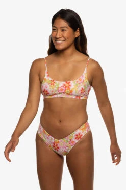 Christina Bikini Bottom - Stella -Outlet Aqua Surf Wears Store Swim Bottoms Christina Print Stella Side Liz 052422