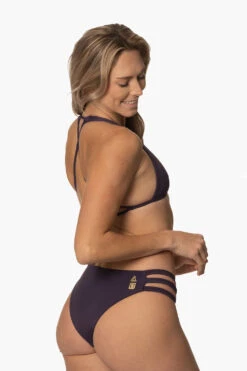 Flair Bikini Bottom - Agate 8 Flair Bikini Bottom - Agate -Outlet Aqua Surf Wears Store Swim Bottoms Flair Solid Agate BackSide CourtneySurf ChristinaQuakernik 021123