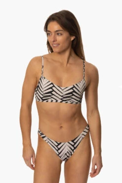 Kelia Bikini Bottom - Pacific -Outlet Aqua Surf Wears Store Swim Bottoms Kelia Prints Pacific Front MichelleMason JSD2.23 030723