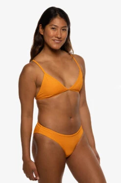 Koa Bikini Bottom - Mandarin -Outlet Aqua Surf Wears Store Swim Bottoms Koa Solid Mandarin Side Liz 052422 20406a61 cdcd 42cc a9a0 fc77d3773b35