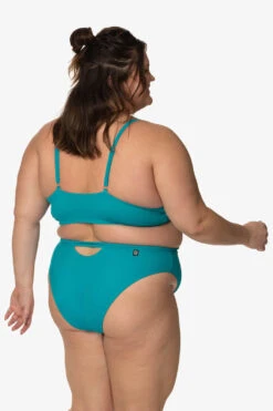 Nora Bikini Bottom - Encinitas -Outlet Aqua Surf Wears Store Swim Bottoms Nora Solids Encinitas Back Side CarlyCompton JSD2.23 021023