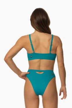 Nora Bikini Bottom - Encinitas -Outlet Aqua Surf Wears Store Swim Bottoms Nora Solids Encinitas Back MichelleMason JSD2.23 030723