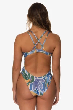 Murray Swim Onesie - Jasmine -Outlet Aqua Surf Wears Store Swim Onesies Murray Prints Jasmine Back LaurenMcKenna 030923