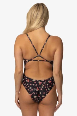 Perry Swim Onesie - Whimsical 13 Perry Swim Onesie - Whimsical -Outlet Aqua Surf Wears Store Swim Onesies Perry Print Whimsical Back EmiJack 041323