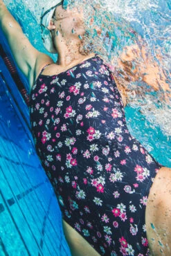 Perry Swim Onesie - Whimsical 14 Perry Swim Onesie - Whimsical -Outlet Aqua Surf Wears Store Swim Onesies Perry Print Whimsical Front Detail Jessica 041923