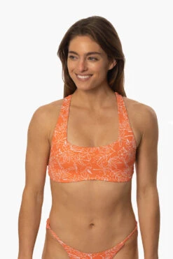 Cleo Bikini Top - Crystal Cove 5 Cleo Bikini Top - Crystal Cove -Outlet Aqua Surf Wears Store Swim Tops Cloe Prints Crystal Cove Front MichelleMason JSD2.23 030723