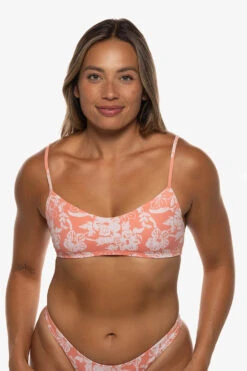 Eryn Bikini Top - Atoll -Outlet Aqua Surf Wears Store Swim Tops Eryn Print Front Atoll EKSD2 Kaylyn 050622