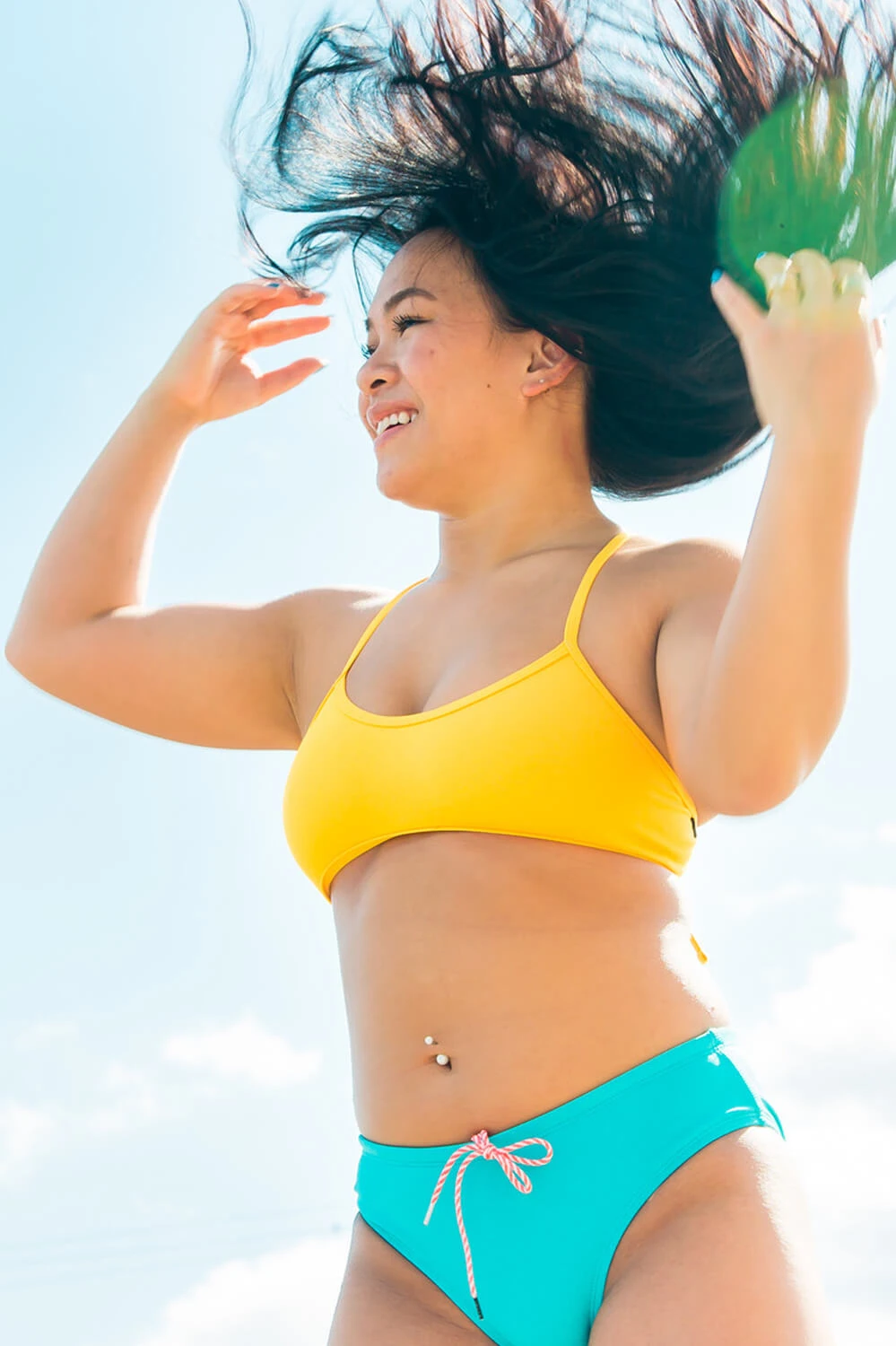 Grayson Bikini Top - Mango 1 Grayson Bikini Top - Mango