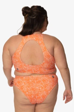 Gwen Bikini Top - Crystal Cove -Outlet Aqua Surf Wears Store Swim Tops Gwen Prints Crystal Cove Back CarlyCompton JSD2.23 021023