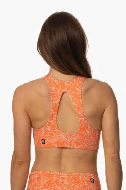 Gwen Bikini Top - Crystal Cove -Outlet Aqua Surf Wears Store Swim Tops Gwen Prints Crystal Cove Back MichelleMason JSD2.23 030723