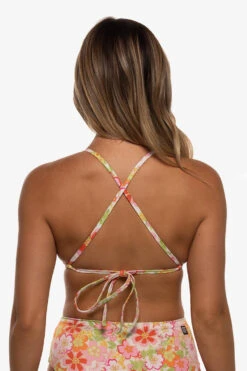 Lily Bikini Top - Stella -Outlet Aqua Surf Wears Store Swim Tops Lily Print Stella Back Mia 052022