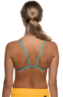 Malia Bikini Top - Hawaii Blue -Outlet Aqua Surf Wears Store Swim Tops Malia Solid Back Hawaii Blue HAW Malia 062521