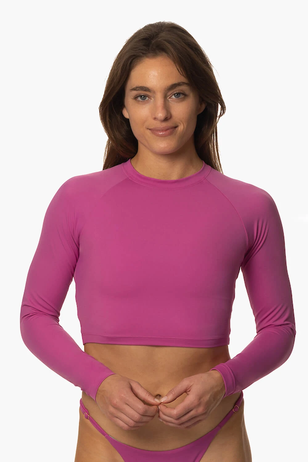 Moana Long Sleeved Crop Rashie - Leucadia 5 Moana Long Sleeved Crop Rashie - Leucadia - Image 5