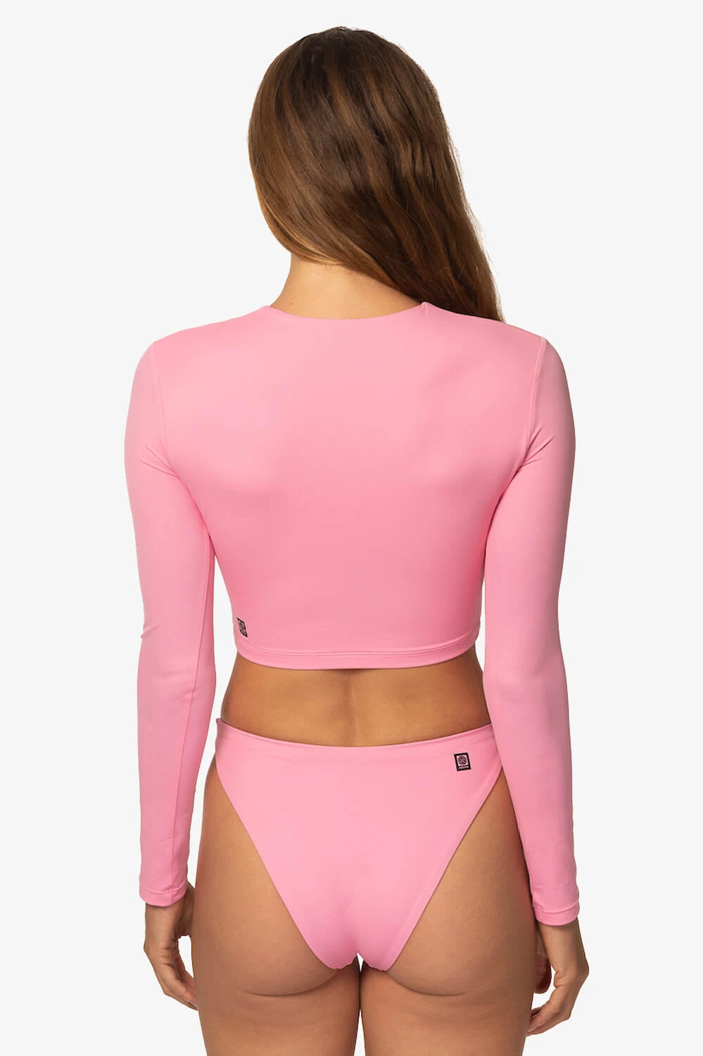 Taranaki Long Sleeved Crop Cut-Out Rashie - Dazzle 3 Taranaki Long Sleeved Crop Cut-Out Rashie - Dazzle - Image 3
