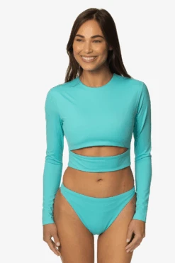 Haliewa Bikini Bottom - Manifest -Outlet Aqua Surf Wears Store Swim Bottoms Halaweia Print Harmony Front LisaDillon 040323 bcef35c6 f214 41cc b3f4 d7f8b581ca48