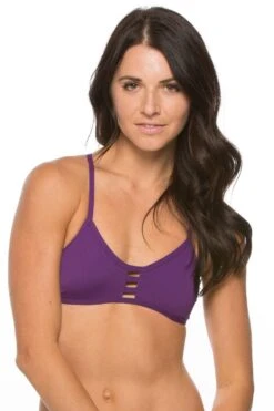 Tomcat Bikini Top - Grape